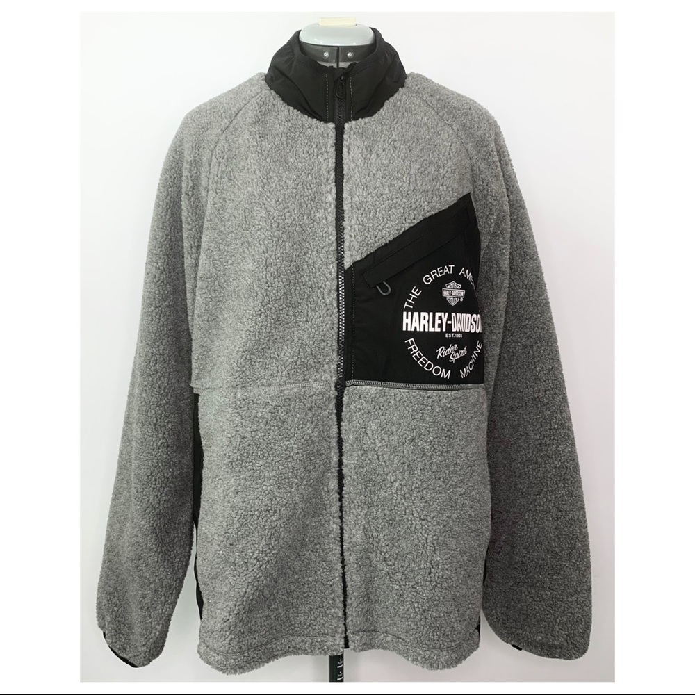 •HD GARAGE• Rider Spirit Fleece Zip Jacket